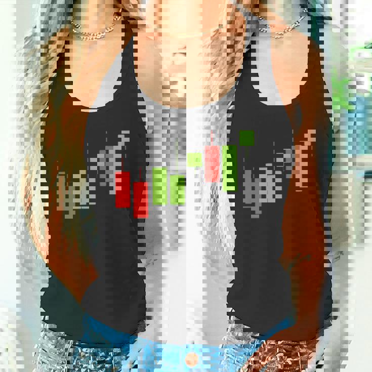 Pocket Cryptotocks グラフ トレーダー 投資家 メンズ レディース タンクトップ