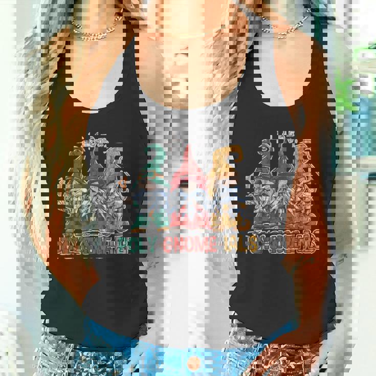 Poly Gnome Ials 数学のしゃれの代数学生 タンクトップ