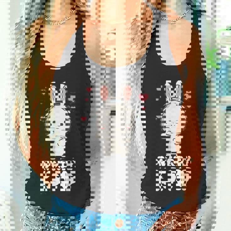 Powered By Kpop Rabbit韓国ポップマーチ K-Popグッズ タンクトップ