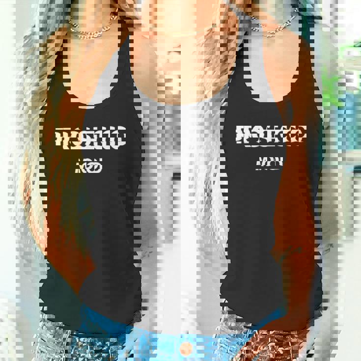 Prosecco Mood X シャンパンワイン ヴィーノ デリシャスワイン タンクトップ