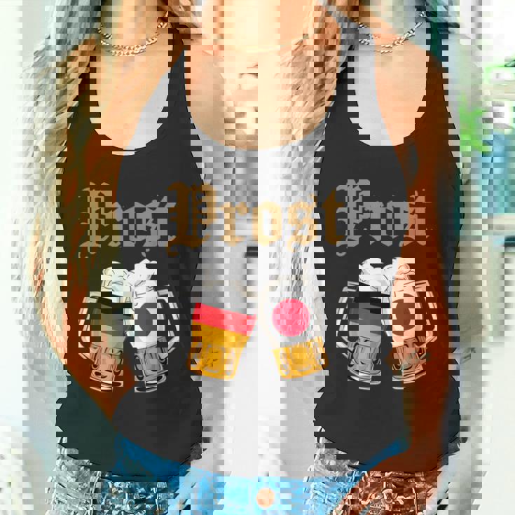 Prost ドイツ-日本オクトーバーフェストビールマグ 旗デザイン タンクトップ