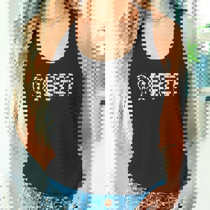 Qrzアマチュア無線 タンクトップ