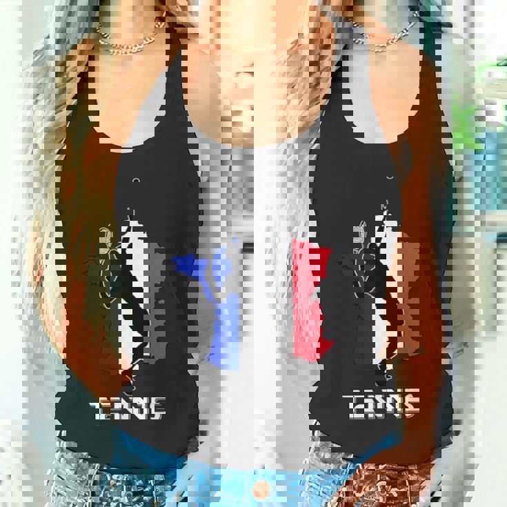 Racketports Coach フランス国旗 チーム フランス テニス タンクトップ