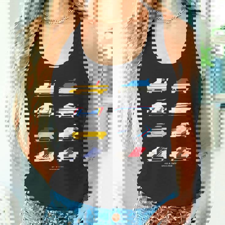 Rally Legends Group B クラシック ラリーカー デザイン タンクトップ