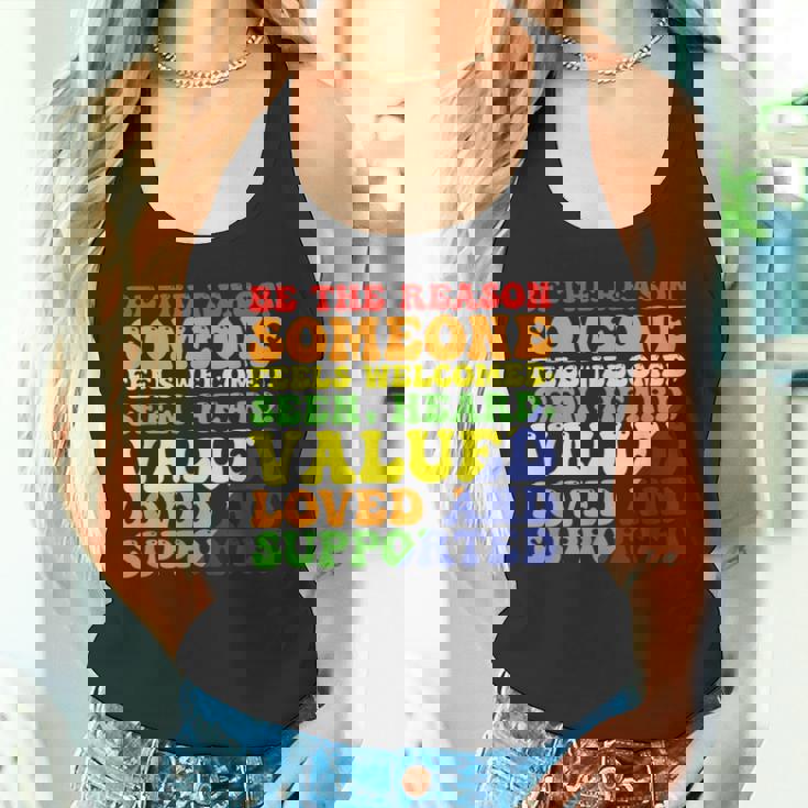 Be The Reason 誰かが歓迎されていると感じる タンクトップ