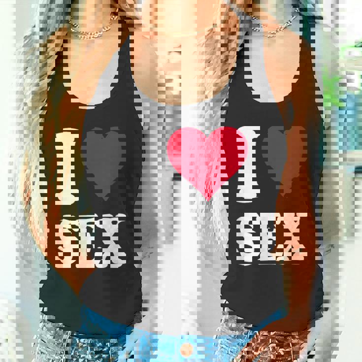 Red Heart I Loveex タンクトップ