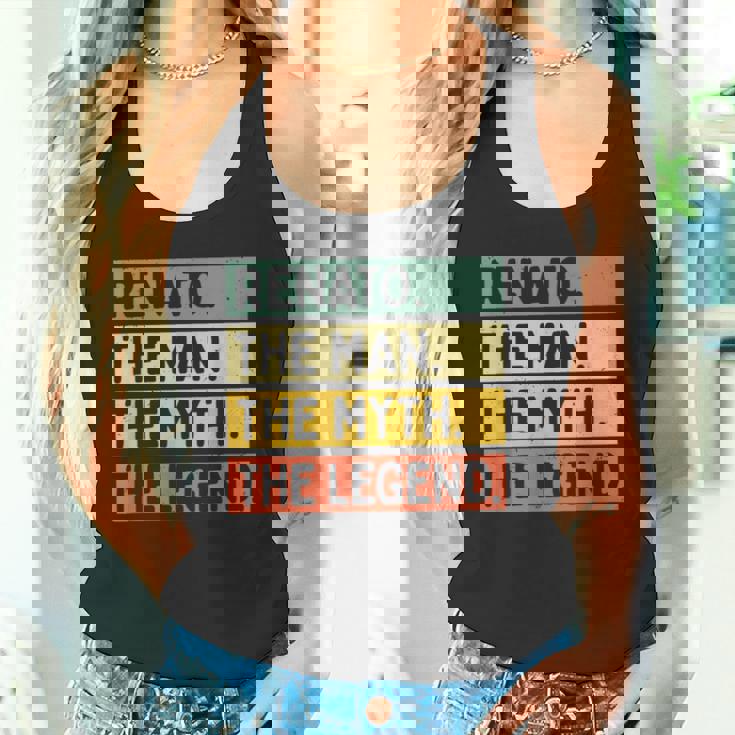 Renato The Man The Myth The Legendおかしな名言 タンクトップ