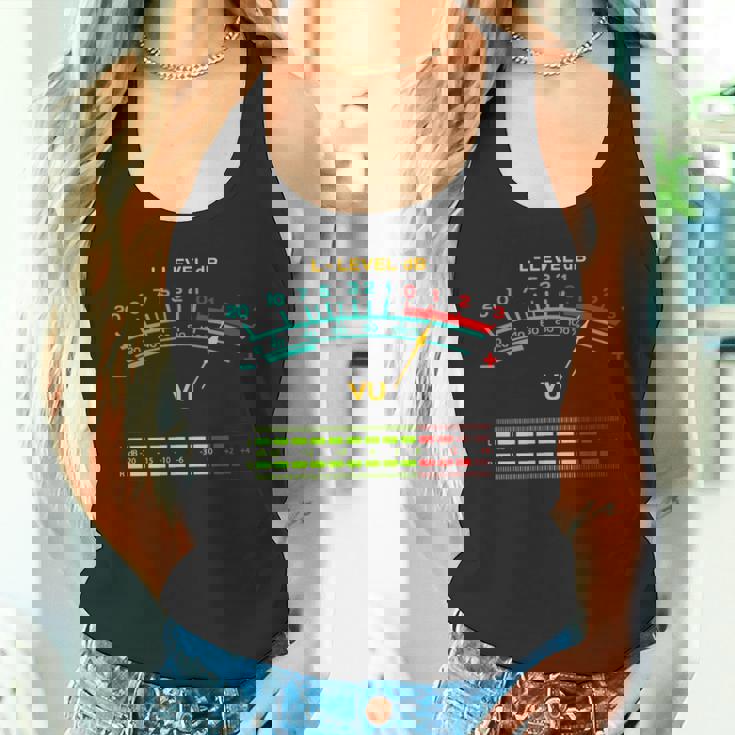 Retrou Meterintage Hi-Fi Audiotereo Musicound タンクトップ