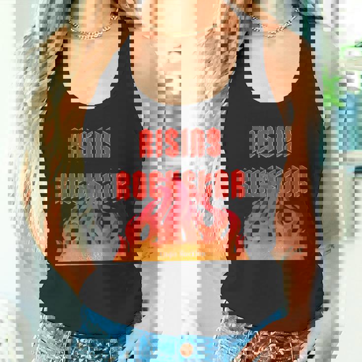 Rising Rockstar Fire Rocker Music Fun ロジックロックスター フェスティバル タンクトップ
