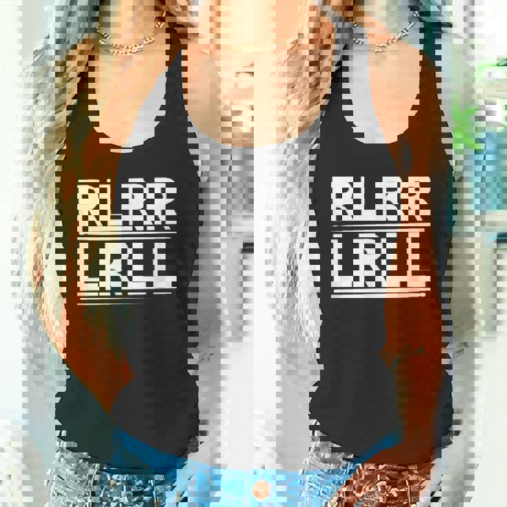 Rlrr Lrll ドラマー パラディドル ミュージシャン Rlrlrll タンクトップ
