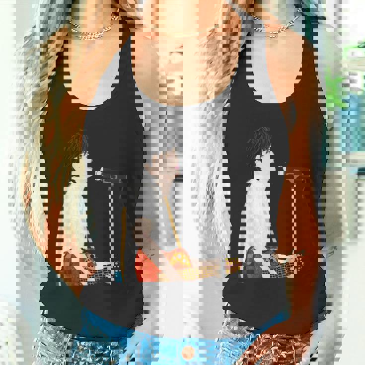 Rocker Old Rookie Original Illustration Bandman Rock タンクトップ