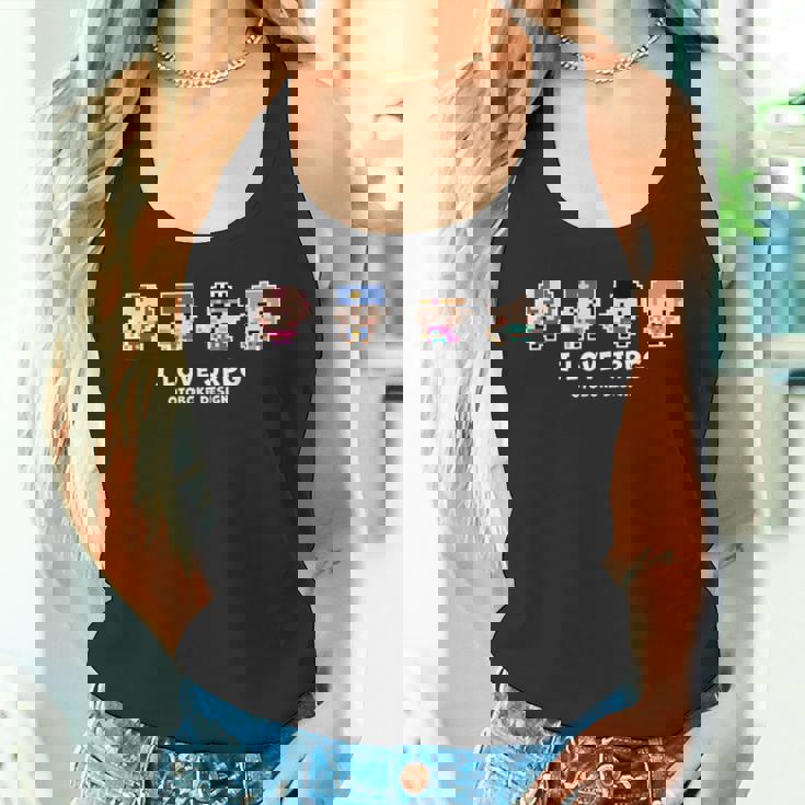 Rpg ゲーム ドット絵 かわいい レトロ タンクトップ