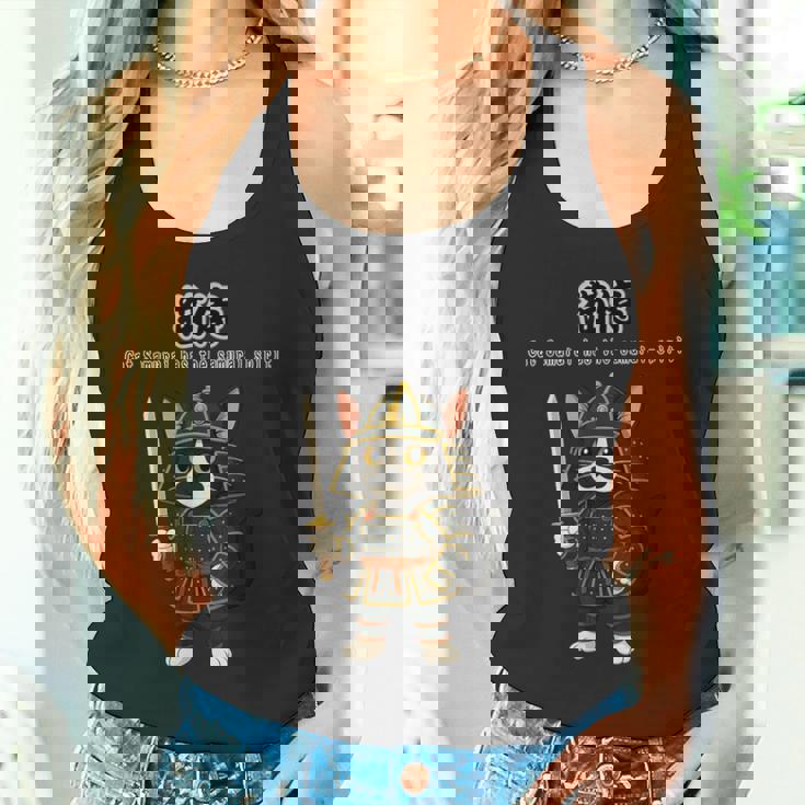 Samurai Cat Project Cat-Samurai Marimaru タンクトップ