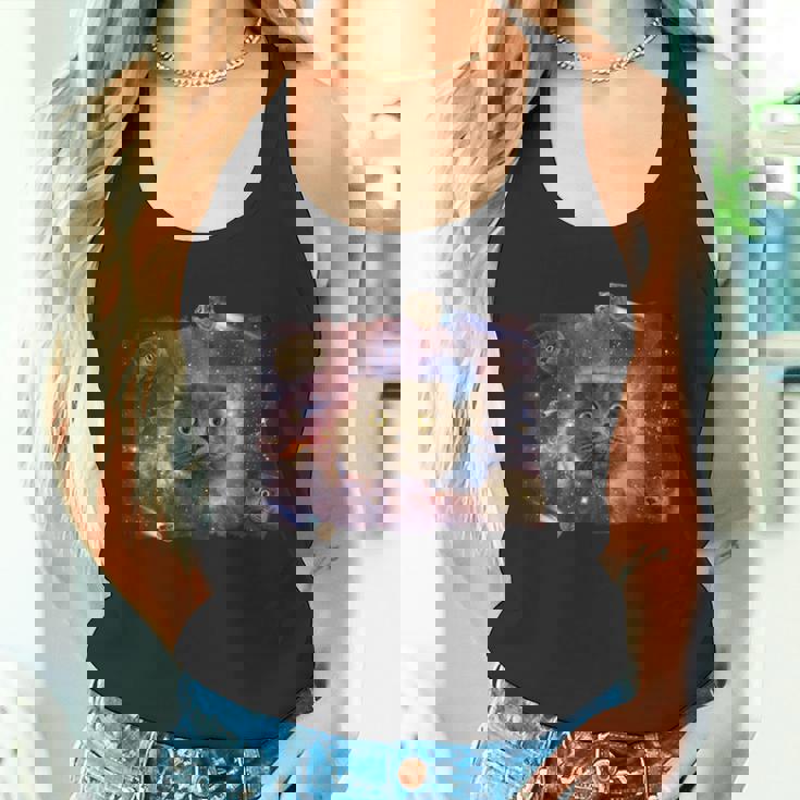 Scottish Fold Cat Comet シャツ タンクトップ