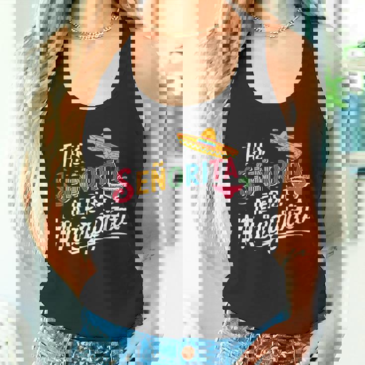 Senorita Margarita Lover Cinco De Mayo Fiesta ギフト タンクトップ