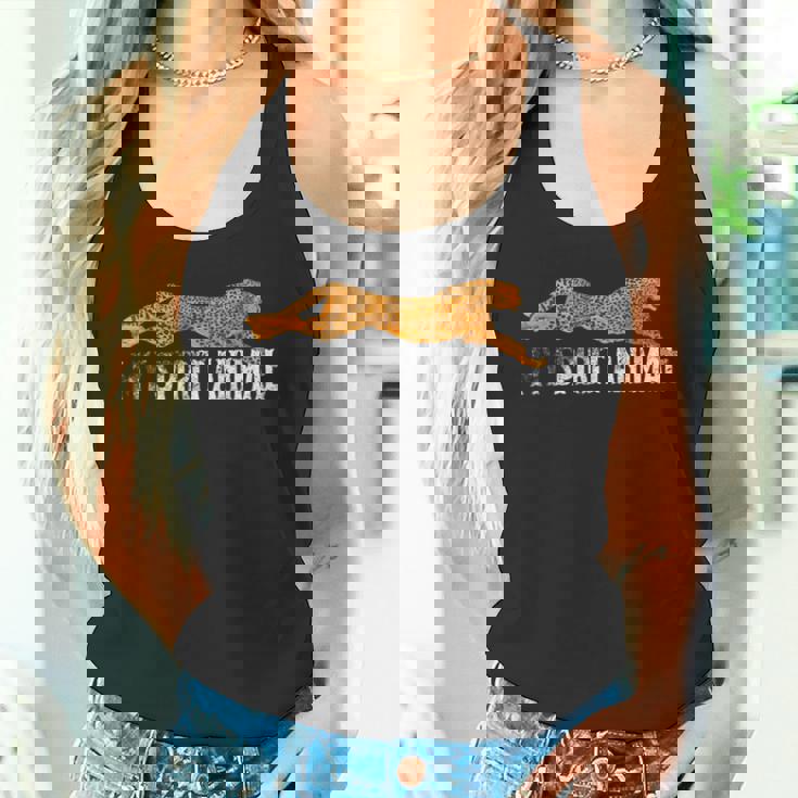 Spirit Animal チーターtシャツ ファストアフリカンキャットシルエット タンクトップ