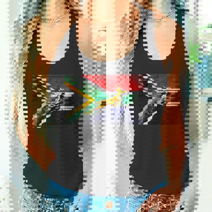 Springbok Bokke 南アフリカ国旗 ヴィンテージ ラグビー タンクトップ