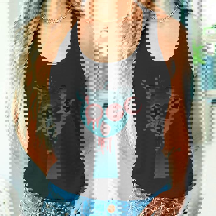 Sprunkiの怖いスカイブルー タンクトップ