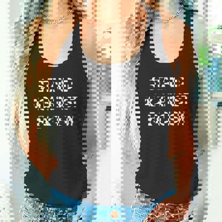 Stand Against Racism 反人種差別主義 タンクトップ