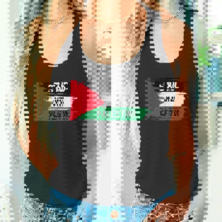 Stand With Palestineupporters Free Gaza エルサレムモスク タンクトップ