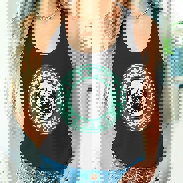 Starpugs コーヒーパグ 犬好き ギフト タンクトップ