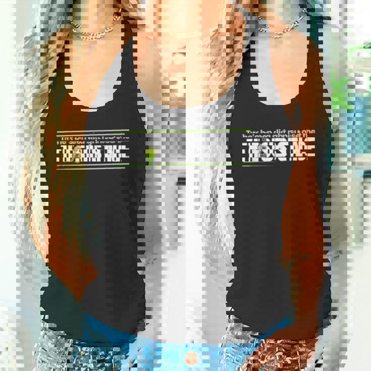 Substance のわずかな誤用がありました タンクトップ