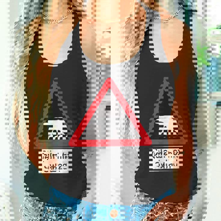 Svalbard Polar Bearign タンクトップ