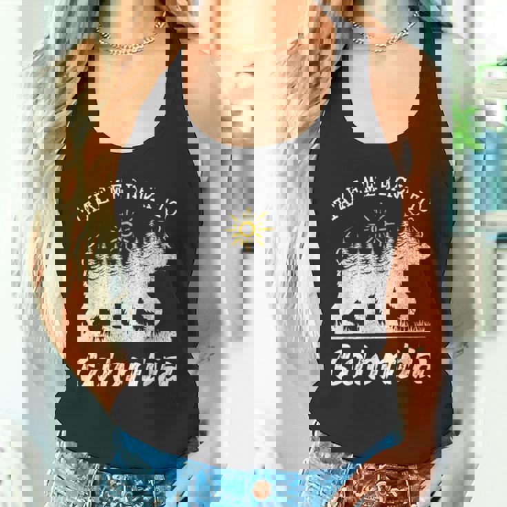 Take Me Back To Colombia ビンテージ コロンビア バケーション タンクトップ