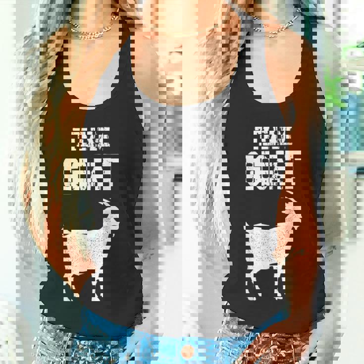 Team Goat Farm 動物 ヤギ好き タンクトップ