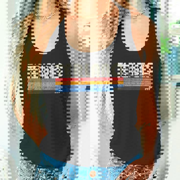 Terlano、イタリア レトロ 70年代80年代スタイル タンクトップ