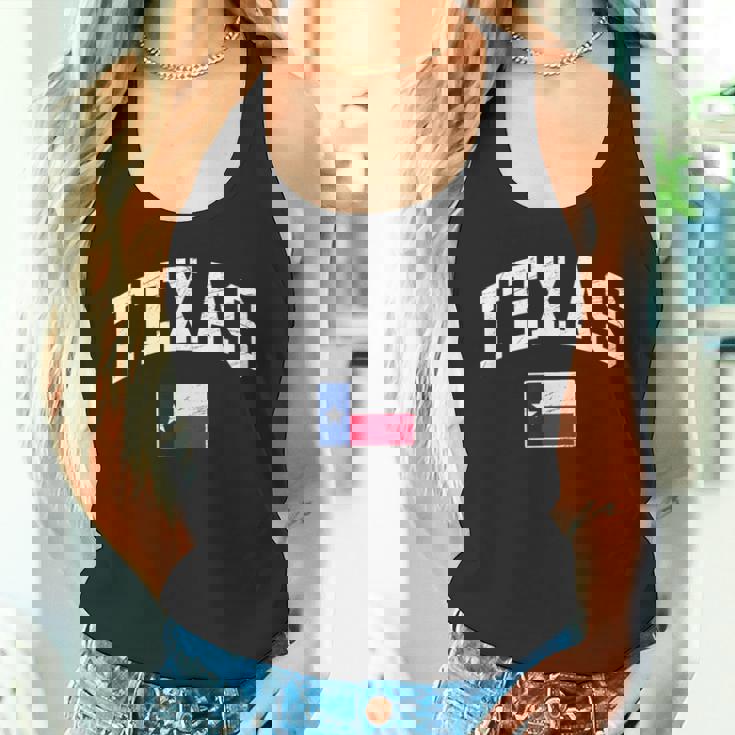 Texas Flag Of Texas Worn Classic タンクトップ