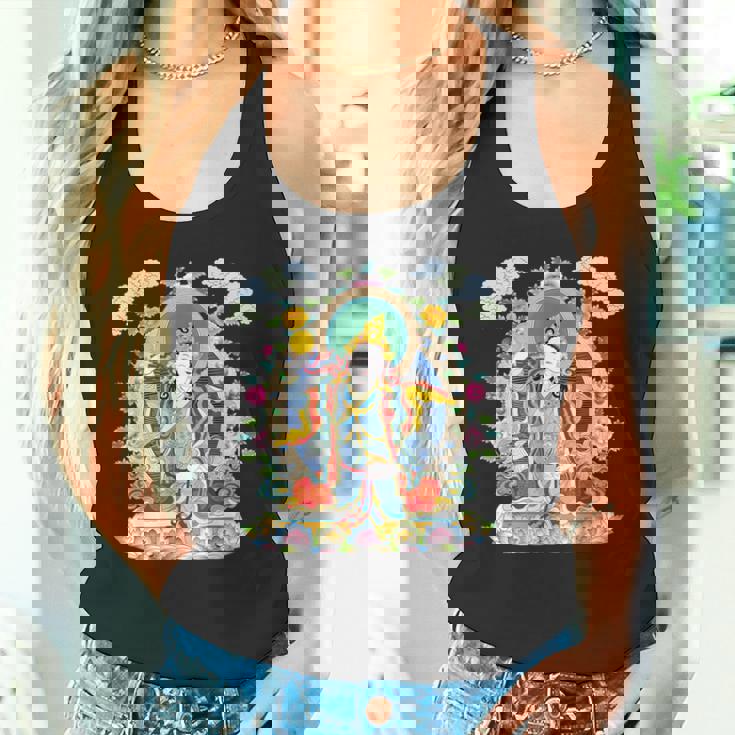 Thangka ブッダ ヨガ 曼荼羅 瞑想 仏教 ナマステ タンクトップ