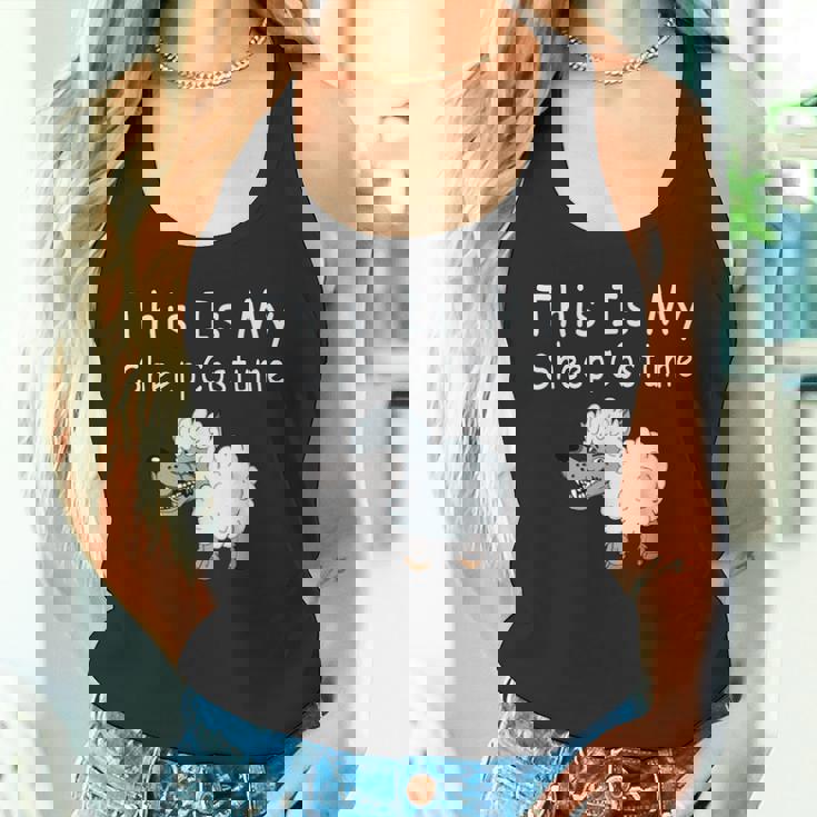 This Is Myheep Costume 羊の皮を被った狼 面白い羊 タンクトップ