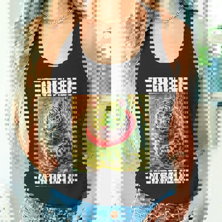 Tigrullini Watermellini イタリアンブレインロットミーム タンクトップ