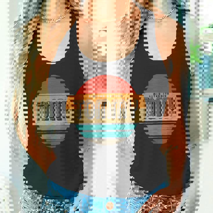 Tommy 名称 レトロ・ヴィンテージ・サンセット 限定版 タンクトップ