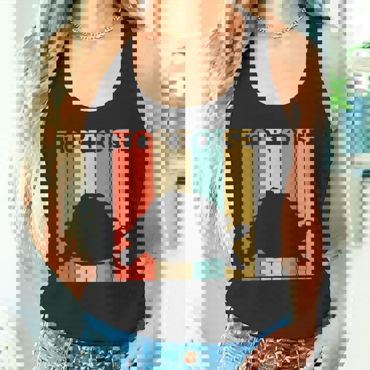 Tortoise リクガメ科 動物 タンクトップ