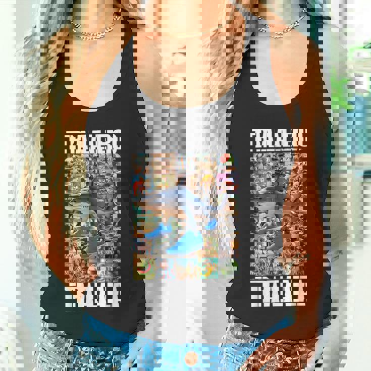 Tralalero Tralala イタリアンブレインロットミーム タンクトップ