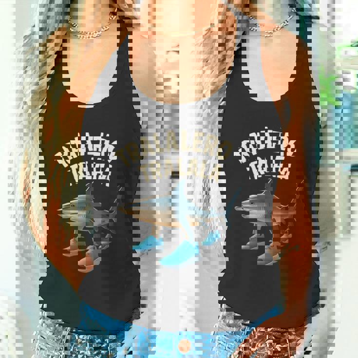 Tralalero Tralala イタリアンブレインロットミーム タンクトップ