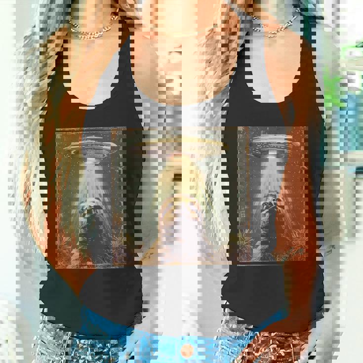 Ufo と面白いナマケモノのセルフィー、面白いナマケモノ タンクトップ