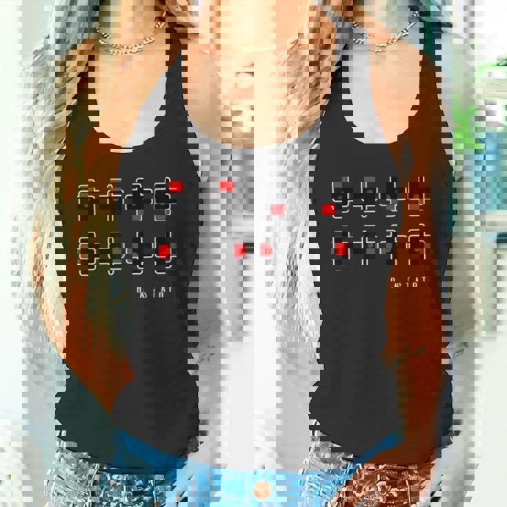 Up Up Down レトロゲームコンソールチートコード タンクトップ