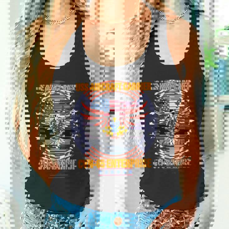 Uss Cvn-65 エンタープライズ、飛行機、航空 タンクトップ