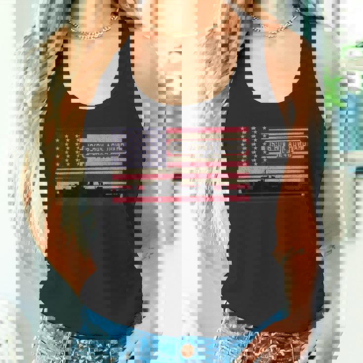 Uss エドウィン A ハワード De-346 船舶図 アメリカ国旗 タンクトップ