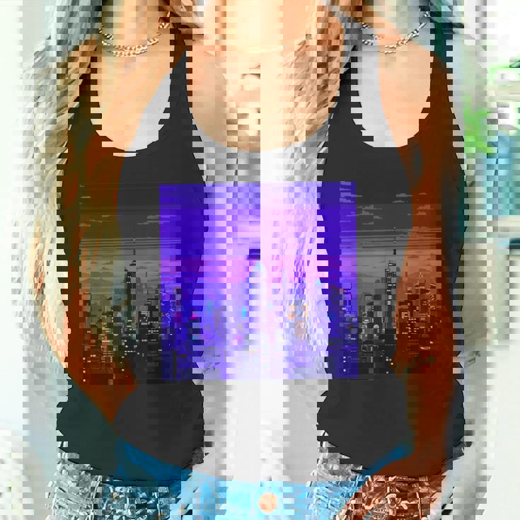 Vaporwave レトロゲーミングピクセルアート タンクトップ