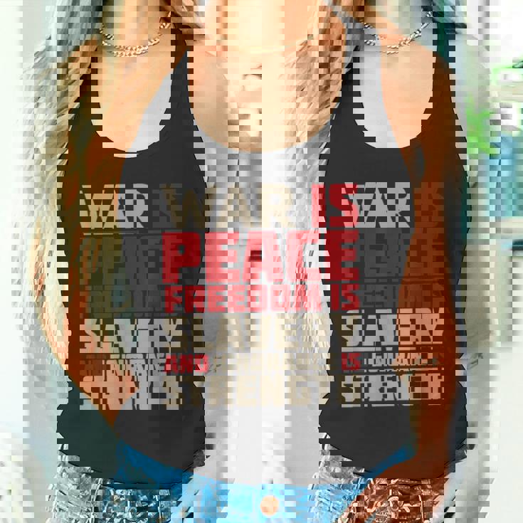 War Is Peace 引用tシャツ タンクトップ