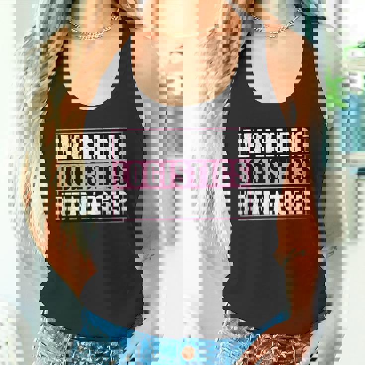 Warning Logistics Manager タンクトップ