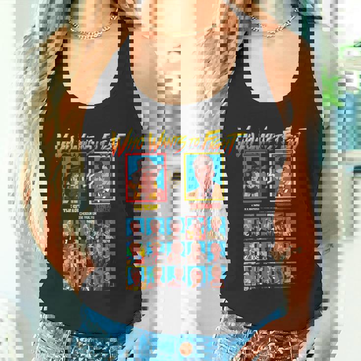 Who Wants To Fight Doctors Doctor タンクトップ