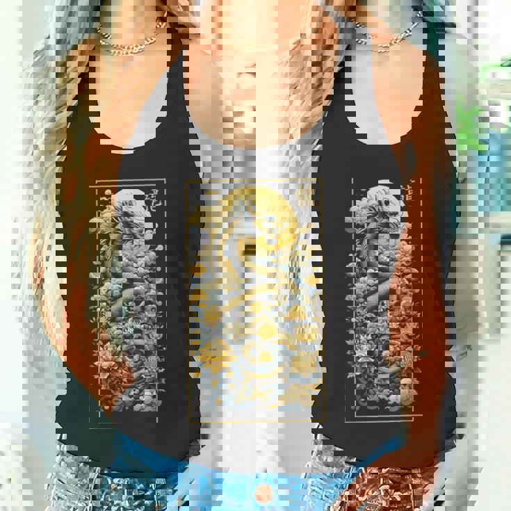 Year Of The Dragon 2024 Cool Dragon グラフィックアート メンズ レディース タンクトップ