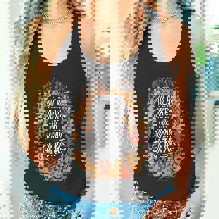 You Can Never Have Too Many Guitars Musician タンクトップ