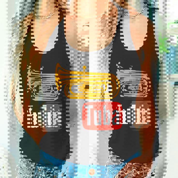 Youtuba おもしろ金管楽器 タンクトップ