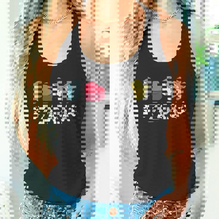 Zaraパーソナライズドドッグネームzara Pet Lover タンクトップ